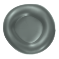 Blood cell isolated on transparent png