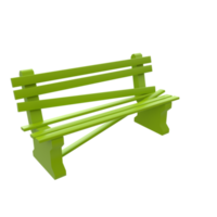 Bench isolated on transparent png