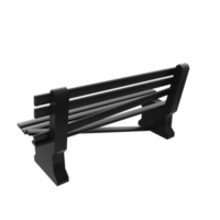 Bench isolated on transparent png