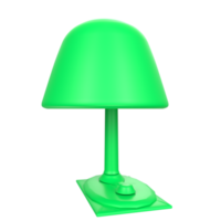 Desk lamp isolated on transparent png