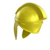 Spartan helmet isolated on transparent png