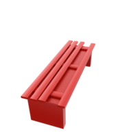 Bench isolated on transparent png