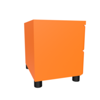 Nightstand isolated on transparent png