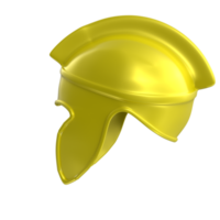 Spartan helmet isolated on transparent png