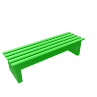 Bench isolated on transparent png