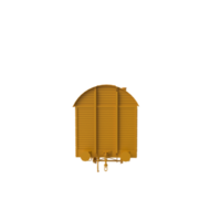 Train vagon isolated on transparent png