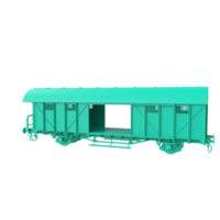 tren vagón aislado en transparente png