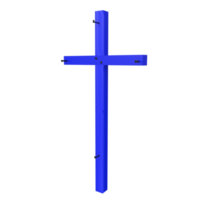 Jesus cross isolated on transparent png