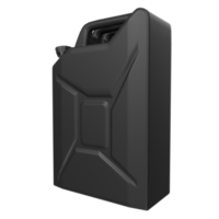 gas can isolated on transparent png