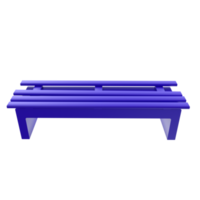 banc isolé sur transparent png