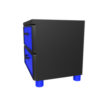 Nightstand isolated on transparent png