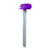 Hammer isolated on transparent png