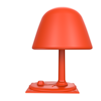 bureau lampe isolé sur transparent png