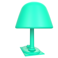 Desk lamp isolated on transparent png