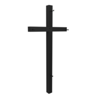 Jesus Kreuz isoliert auf transparent png