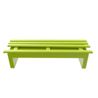 banc isolé sur transparent png