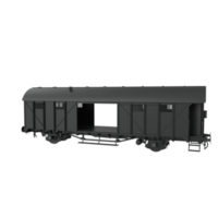 Train vagon isolated on transparent png