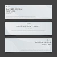 Set of modern abstract vector banners design. Template ready for use in web or print design.