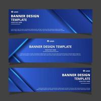 Set of creative modern abstract vector business banners design. Template ready for use in web or print design.