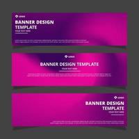 banner template design vector
