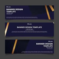 Set of modern abstract vector banners design. Template ready for use in web or print design.