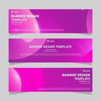 modern abstract vecor banner design. vector