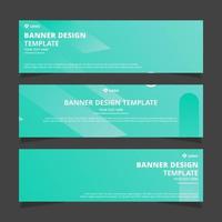 Set of modern abstract vector banners design. Template ready for use in web or print design.