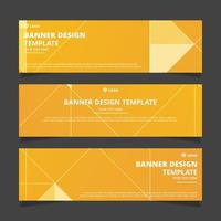 Set of modern abstract vector banners design. Template ready for use in web or print design.