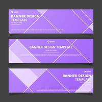 Set of modern abstract vector banners design. Template ready for use in web or print design.