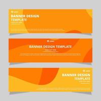 Roll up banner corporate with modern design vector