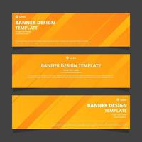 Set of modern abstract vector banners design. Template ready for use in web or print design.