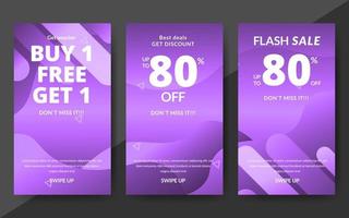 abstract banner design template vector