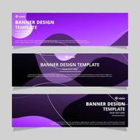 Roll up banner corporate with modern design vector