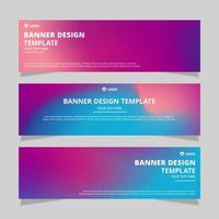 Roll up banner corporate with modern design vector