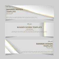 modern abstract banner design for company. vector