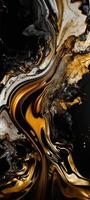 luxury golden marble texture marble ink abstract art f illustration design art. photo