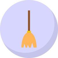 Broom Vector Icon Design