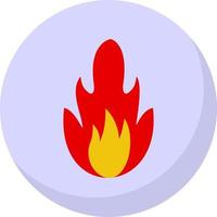 quemar diseño de icono de vector