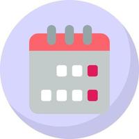 diseño de icono de vector de semana de calendario