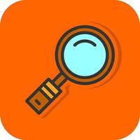 Magnifying Glass Vector Icon Design