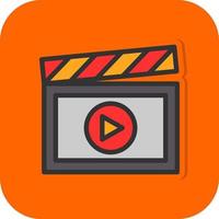 Video Making Vector Icon Design