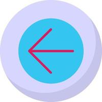Arrow Circle Left Vector Icon Design