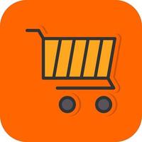 Trolley Vector Icon Design