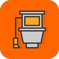 Toilet Vector Icon Design