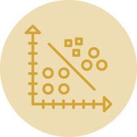 Cluster Analysis Vector Icon Design