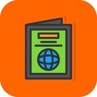 Passport Vector Icon Design