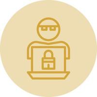 Cyber Attack Vector Icon Design