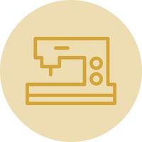 Sewing Machine Vector Icon Design