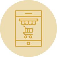 Online Store Vector Icon Design