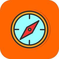 Compass Vector Icon Design